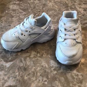 Nike Huarache White Toddler Boys Sneakers